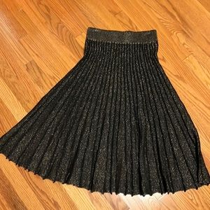 Sparkle pleated skirt with pizazz